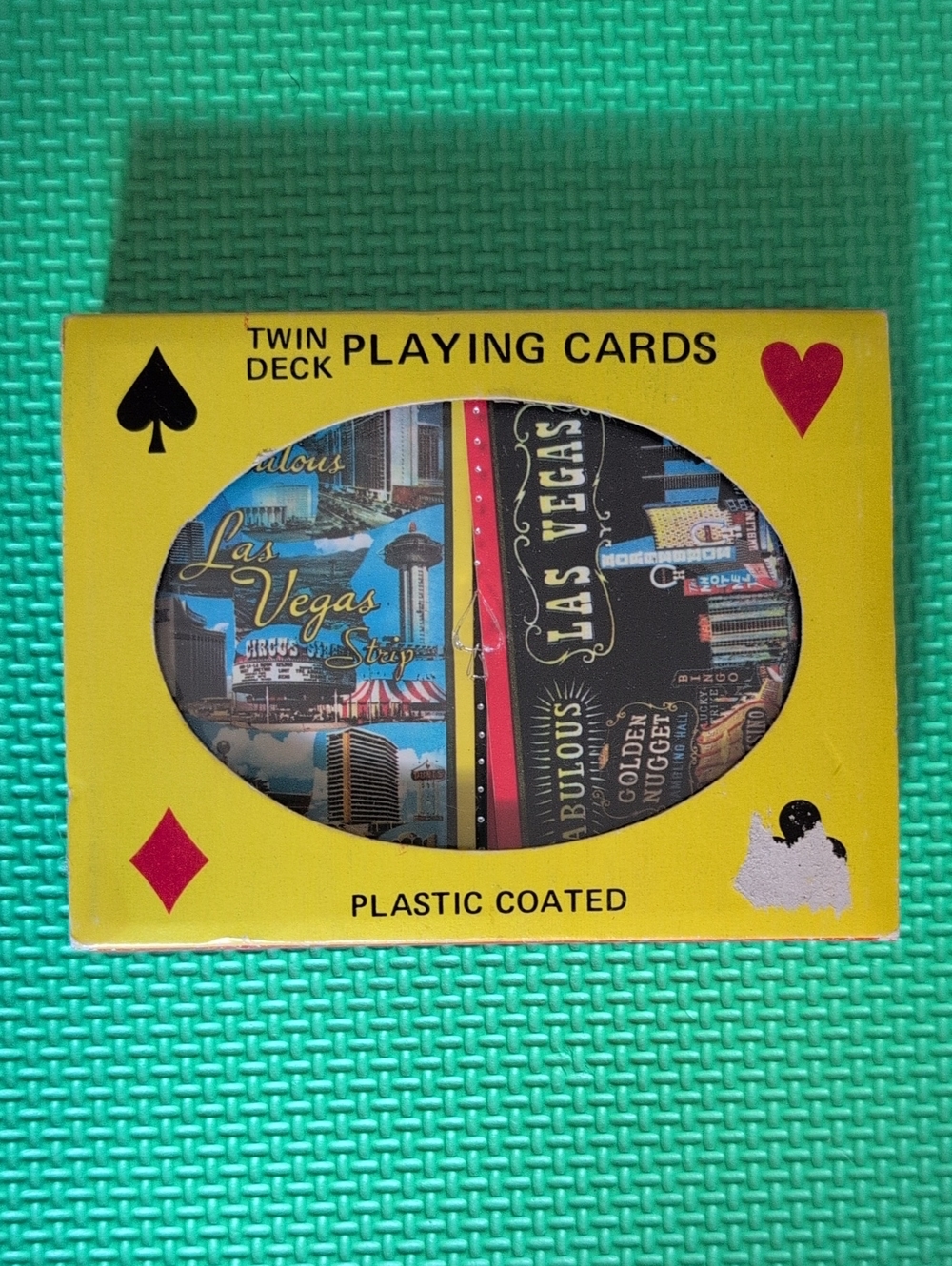 Vintage NWT Las Vegas Twin Deck Playing Cards